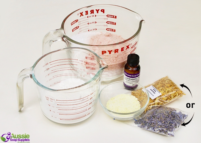 Relaxing Bath Salt Kit DIY Tutorial