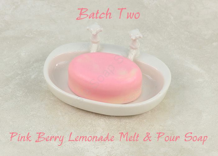 Pink Berry Lemonade Butter Soaps