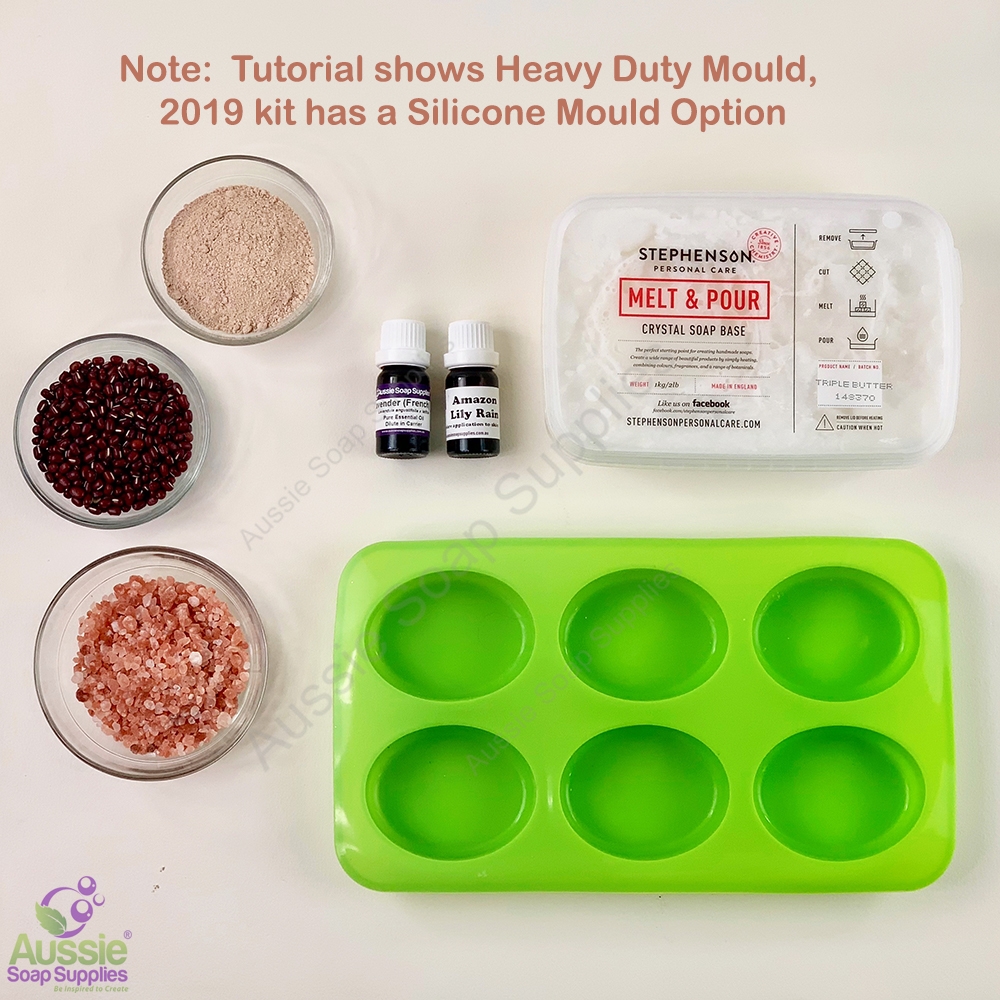 Melt & Pour Soap Spa Bars Mini Tutorial Melt & Pour Soap Spa Bars Mini Tutorial