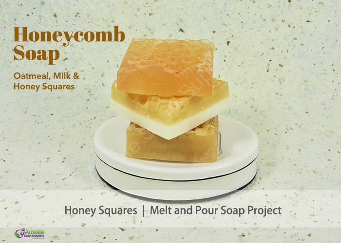 Melt & Pour Soap HoneycombTutorial Melt & Pour Soap HoneycombTutorial