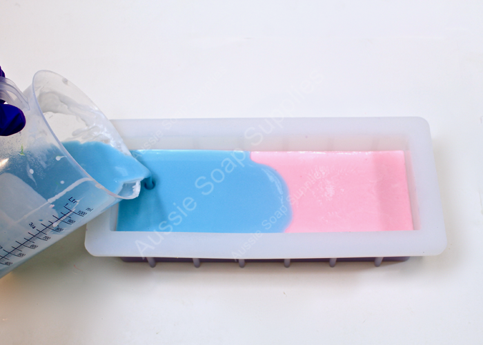 Fairy Floss Melt and Pour Soap Loaf