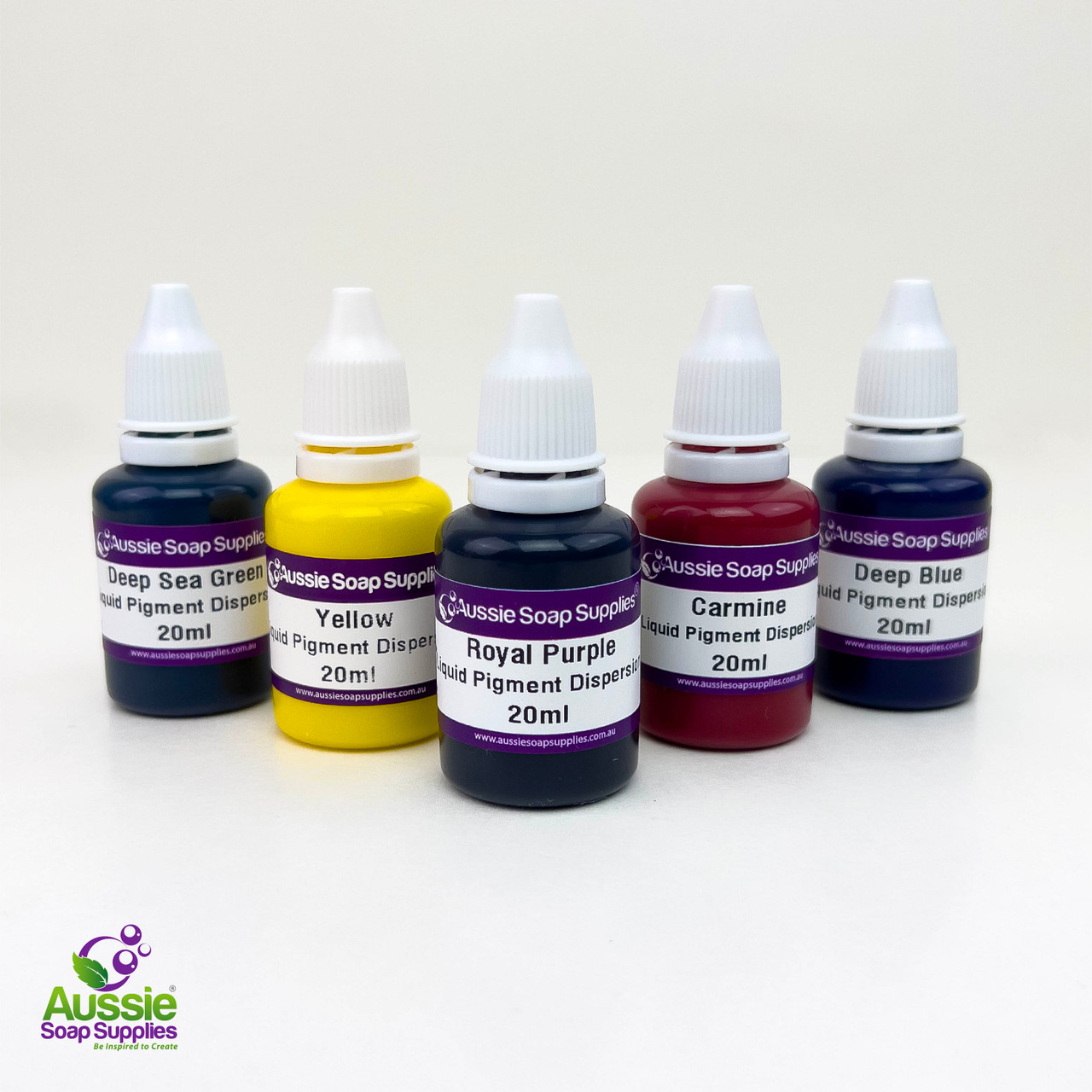 Liquid Pigment Colour Dispersion Set for colouring soap