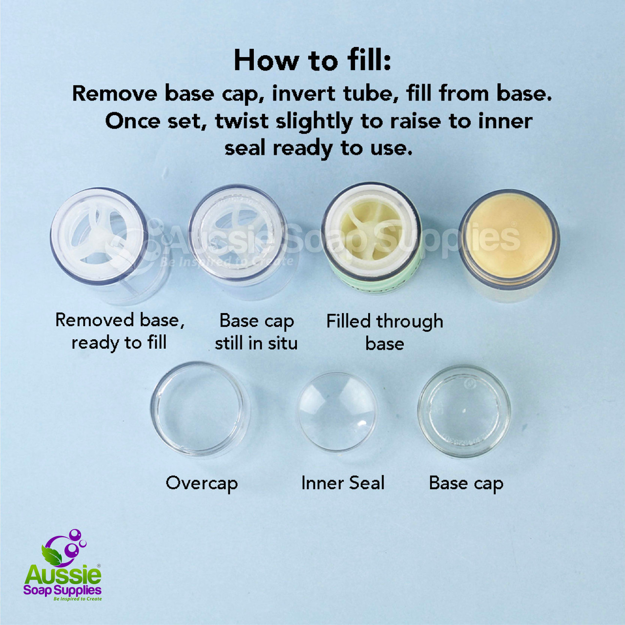 Wind Up DeoLotion Bar Tubes