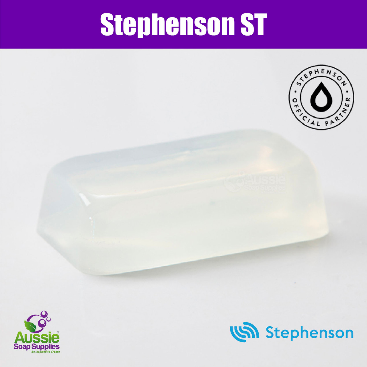Stephenson Standard Transparent M&P Soap Base