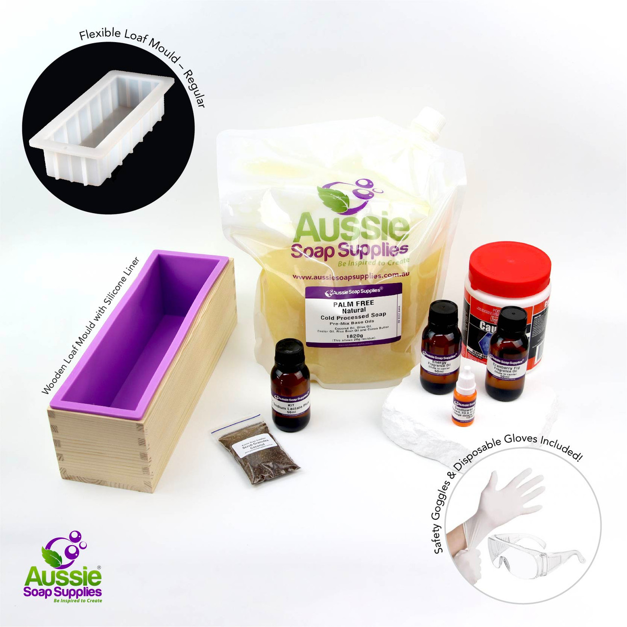 Cold Process Soap Kit Palm Oil Free