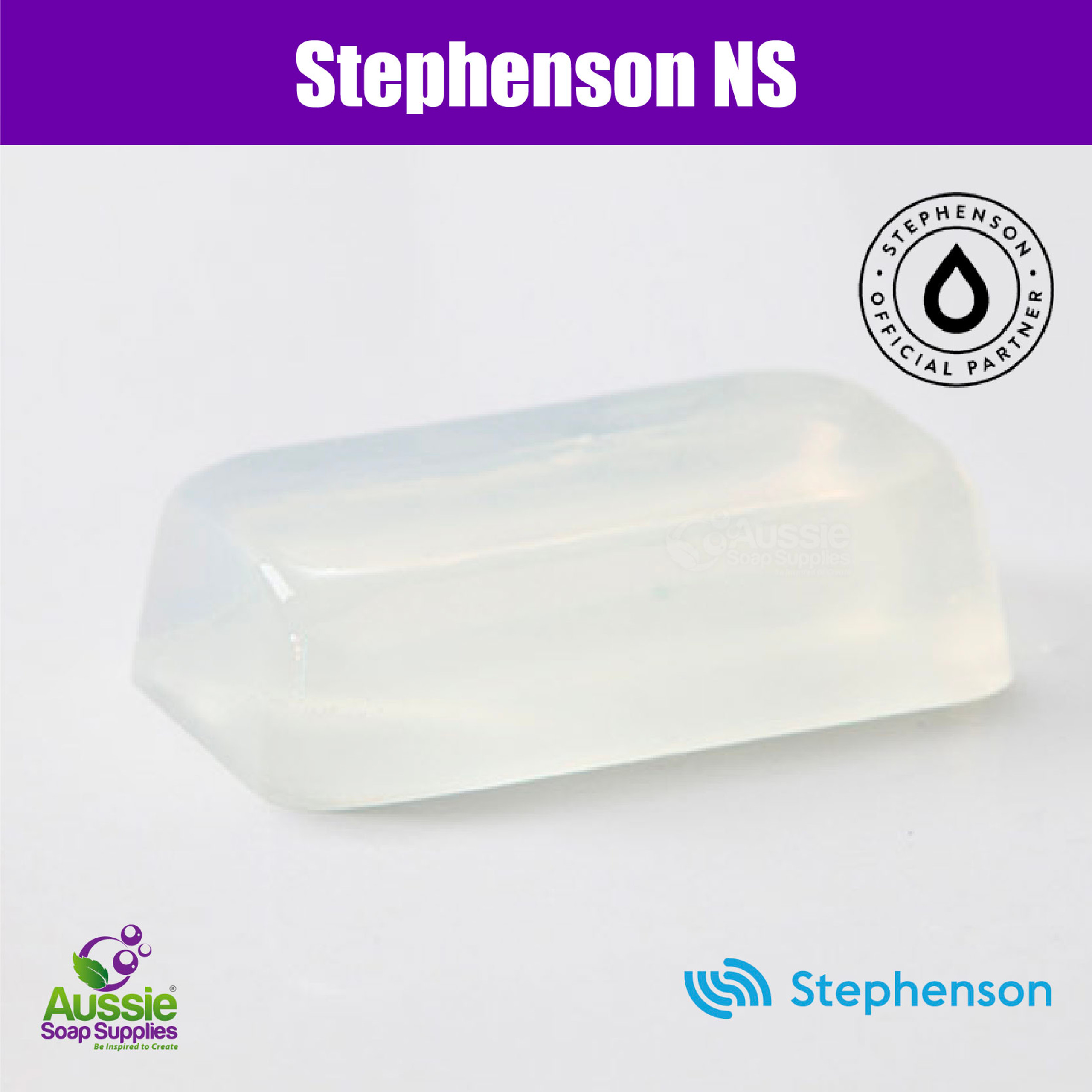 Stephenson Crystal SS Melt & Pour Soap Base