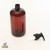 Boston Bottle (Amber), 500ml - with Black Pump