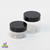 Wide Neck Jar - Black Lid, 70ml - 12 pack, 12 pieces, 12pcs