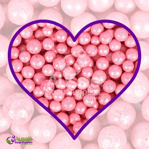 Bath Bomb Sprinkles : Pink Pearls - 240g