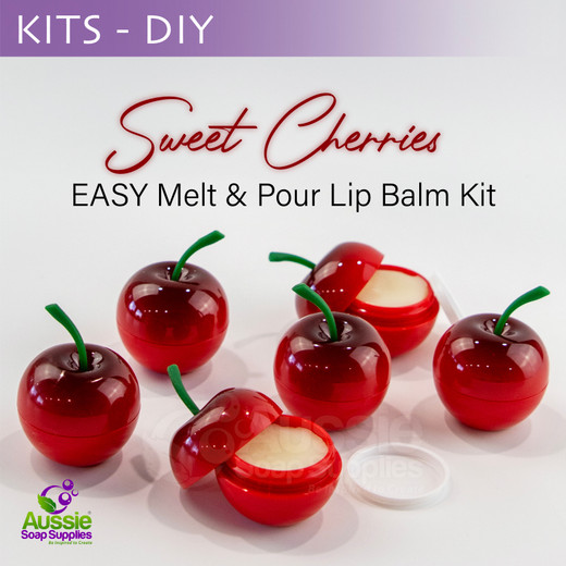 Easy Lip Balm Kit – Sweet Cherries Easy Lip Balm Kit – Sweet Cherries