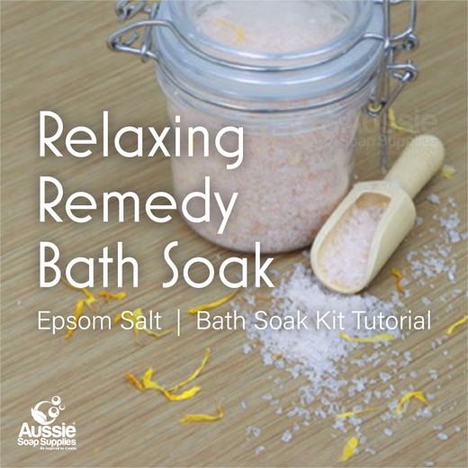 Relaxing Remedy Bath Soak - Kit Tutorial