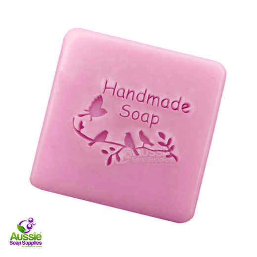 Soap Stamp 100% Nature. Stamp With Flower. Soap Stamp. Floral
