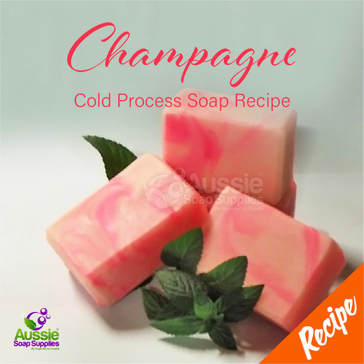 Champagne Cold Process Soap Recipe