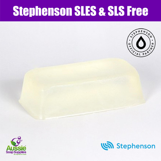 Stephenson Crystal SLES & SLS Free Melt & Pour Soap Base