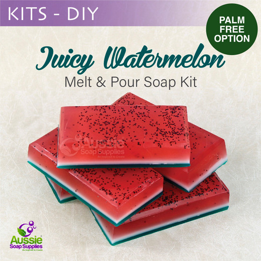 Melt & Pour Soap Kit - Juicy Watermelon