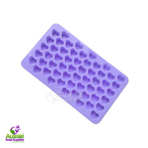 Flexible Embed Mould - Tiny Hearts One (55 cavity)