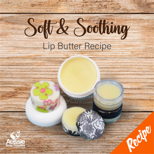 Soft and Soothing Lip Butter (Balm or Salve Base)