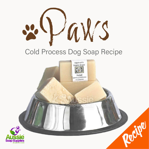 Paws Cold Processed Dog Soap Recipe