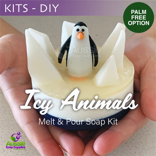 Melt & Pour Soap Kit - Icy Animals