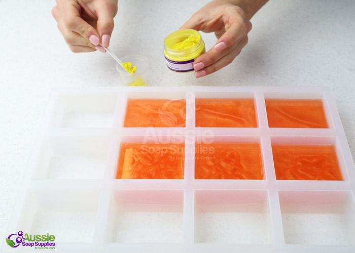 Citrus Splash Melt and Pour Soap Project