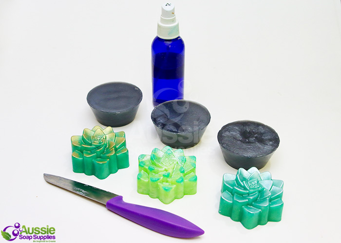 Soapy Succulent Melt and Pour Soaps