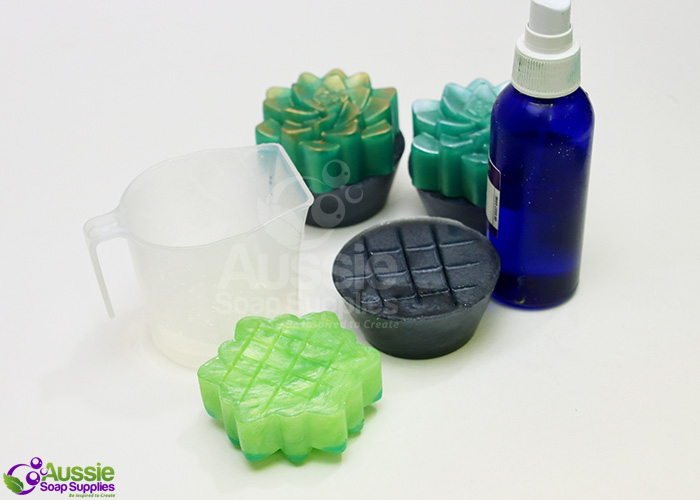 Soapy Succulent Melt and Pour Soaps