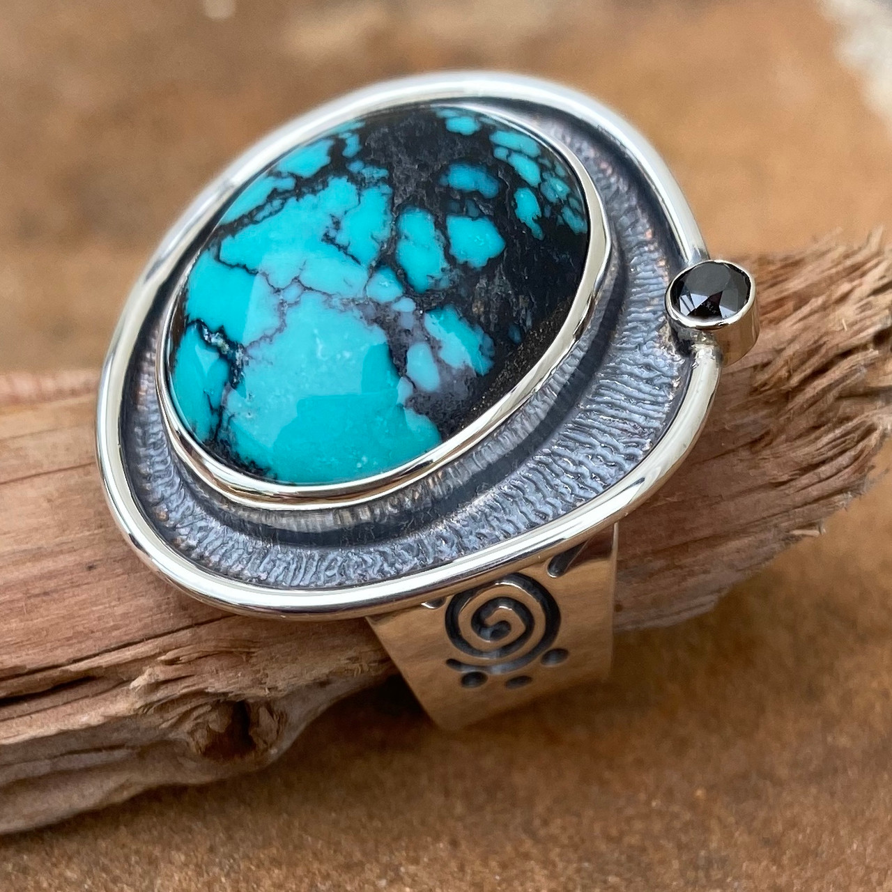 Sterling Silver Turquoise Ring 