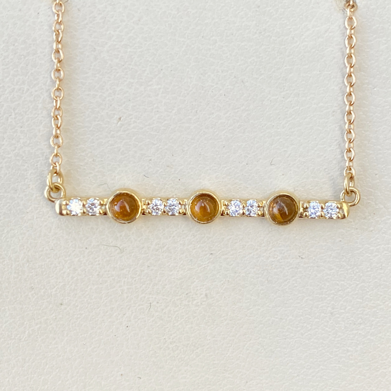 DIAMOND BAR NECKLACE (S86817 