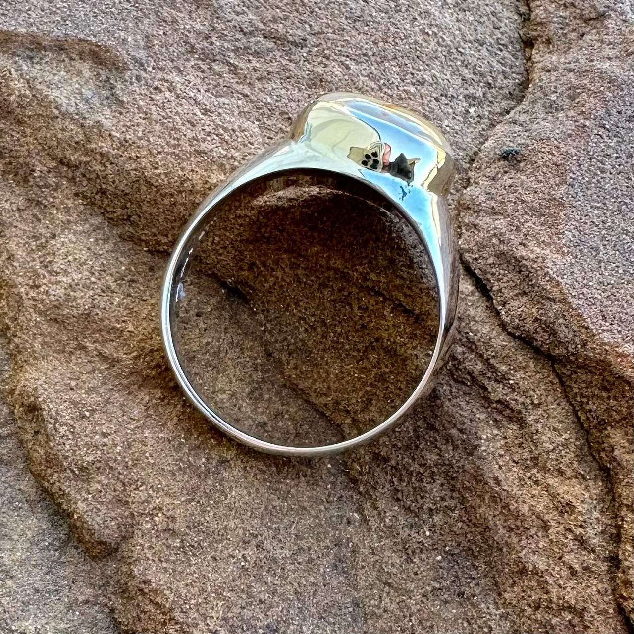CROSS AGATE RING (CAR14SS1)