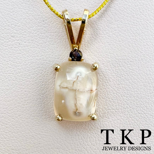 Copy of CROSS AGATE PENDANT (CAP14KSQ)