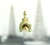 OIL WELL DRILL BIT 14K YELLOW GOLD PENDANT