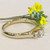 The PIPPA Three Stone ring features a 3mm wide shank