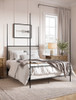Urban Forge USA Amity Hand Forged Iron Four Poster Bed