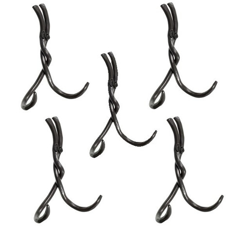Urban Forge Black River Iron Hook Double 