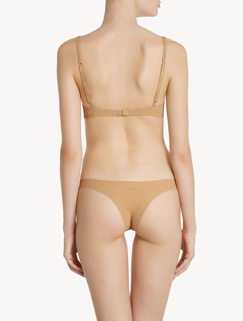 ヌード レーザーカットライクラ ブラジリアンショーツ | La Perla