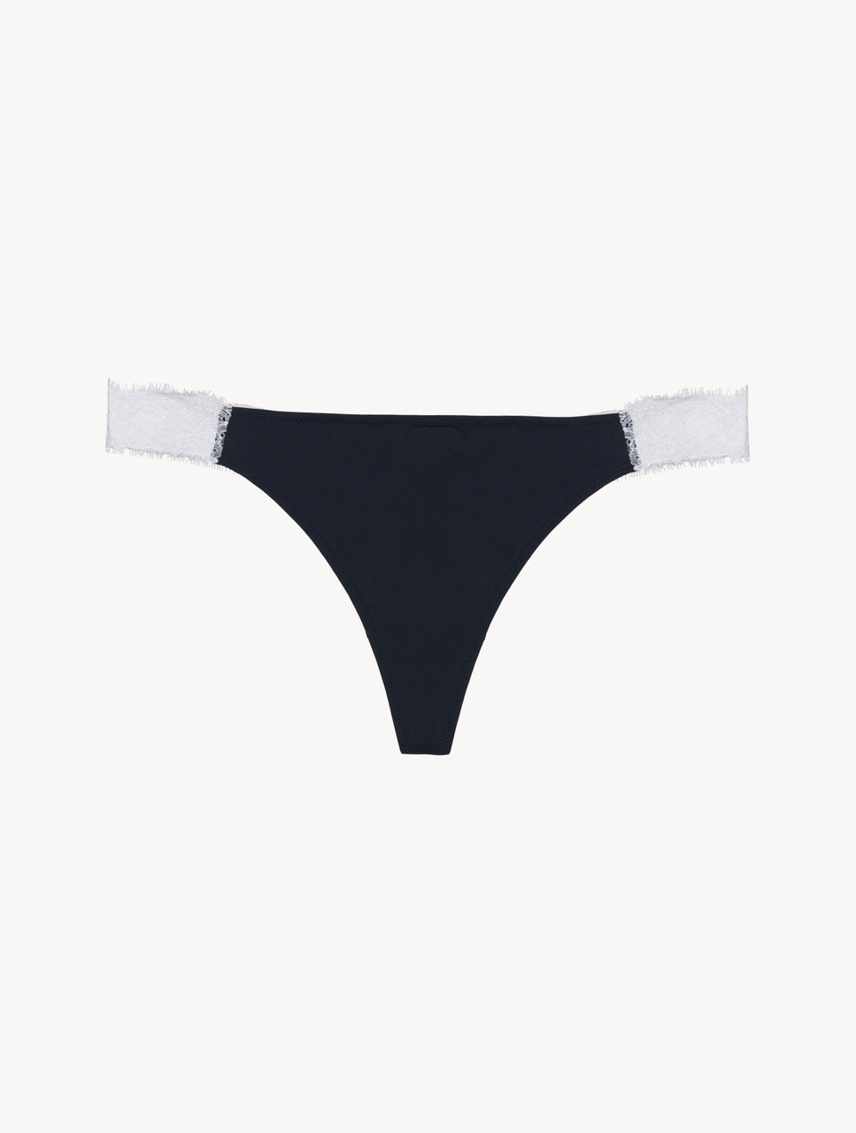 【関税込み】La Perla ホワイト Souple ソング ブラック&ホワイト レースソング|La Perla - ラペルラ公式