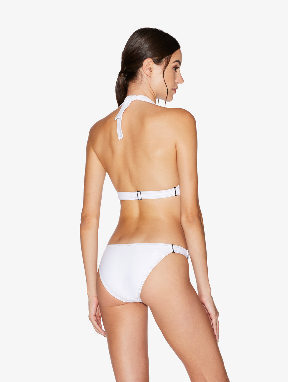 【関税込み】La Perla ホワイト シグネチャ スイムウェア ホワイト カットアウトスイムスーツ|La Perla - ラペルラ公式