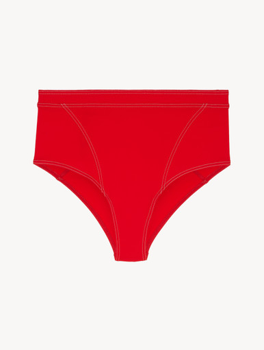 【税関/送料込】ERES ★ アルキミービキニブリーフ レッド ハイウエストビキニブリーフ|La Perla - ラペルラ公式