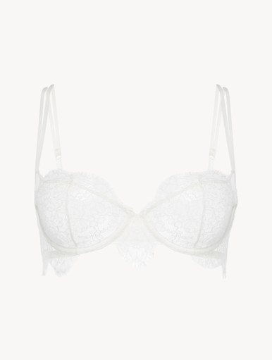 新品　未使用　シャンデール　ブラックレースバルコネットブラジャー ブラック レースバルコネットブラ | La Perla （ラペルラ）
