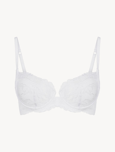 ホワイト レースバルコネットブラ | La Perla （ラペルラ）