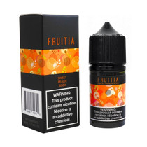 Fruitia Salts Sweet Peach Soda 30ml