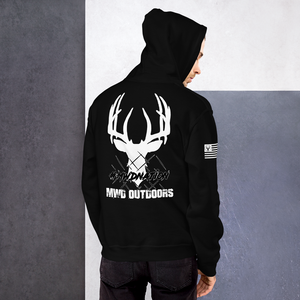 MWD Nation White Logo Hoodie