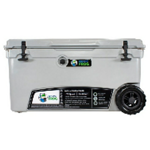 70 QT Cooler With Wheels (Cool Gray)