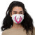 Premium face mask pink logo Premium face mask pink logo