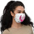 Premium face mask pink logo Premium face mask pink logo