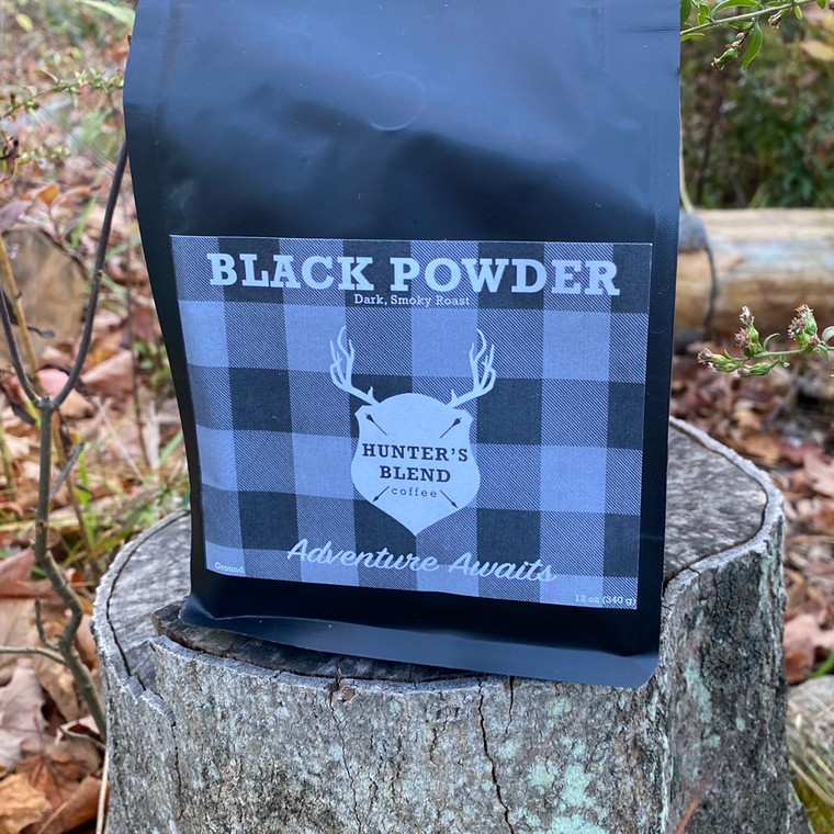 Black Powder ground coffee