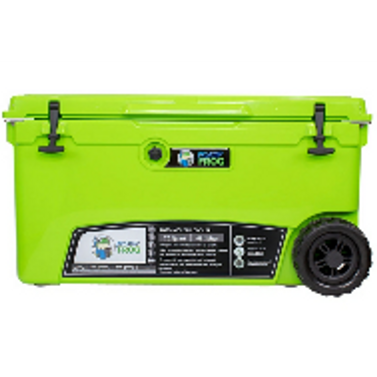 70QT Cooler With Wheels (Original Green)