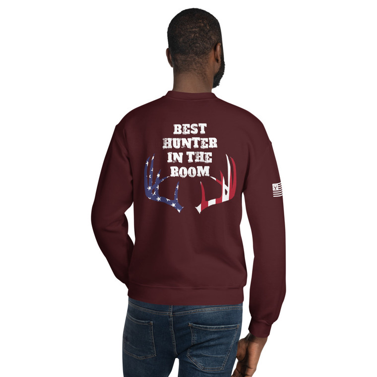 Unisex Sweatshirt Best White Logo