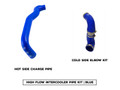 High Flow Intercooler Pipe Kit Includes Cold Side Elbow Kit and Hot Side Pre Intercooler Pipe | Blue High Flow Intercooler Pipe Kit Includes Cold Side Elbow Kit and Hot Side Pre Intercooler Pipe | Blue