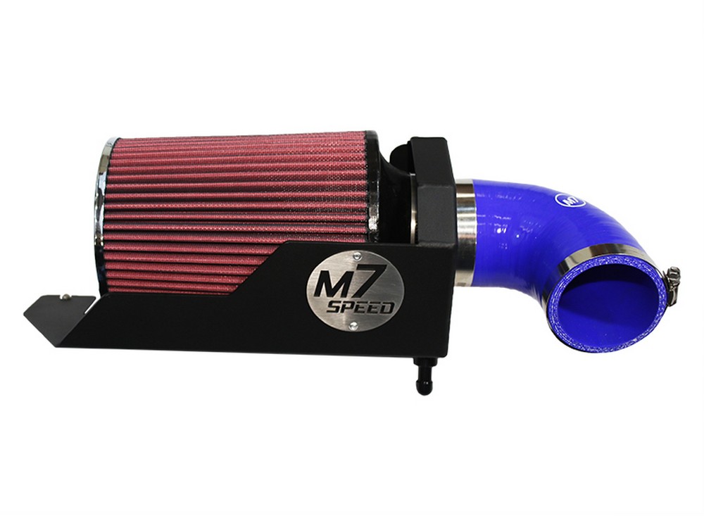 M7 Speed MAXX-FLO (TM) Air Intake System | R55S-R61S | 2007-2016  | Red Pleated Filter - Blue Elbow      